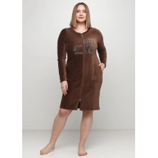 Халат Romeo Life 2XL,3XL,4XL велюр 3141